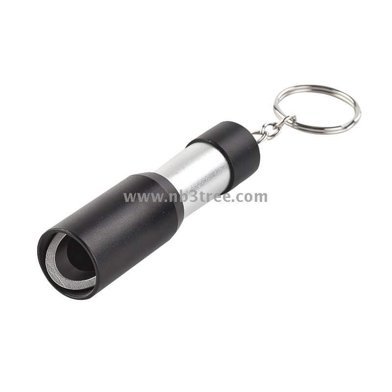 3 LED bottle opener keychain light with telescopic function