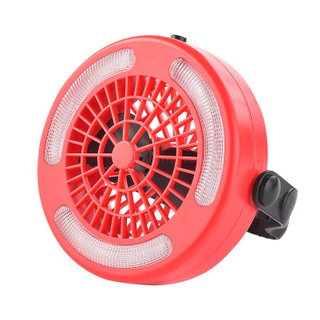 18LED Simple Camping Light with Fan with LED Light And Hook for Summer