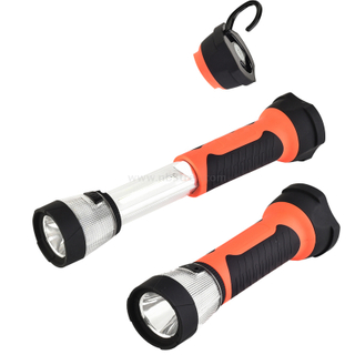 3W COB+1LED+6LED Kaymar Telescopic Work Light with 12V Car Adapater And AC Adapter