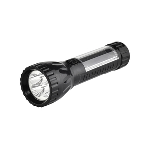4LED Plastic Solar Flashlight Rechargeable 
