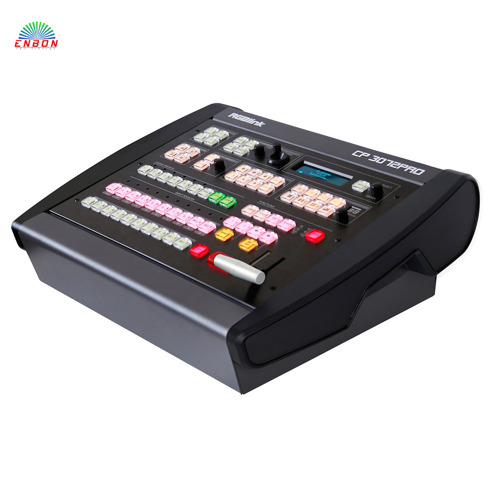 RGBlink M2（CP3072pro）控制台一体化视频定标器和调音台，用于LED显示器租赁性能