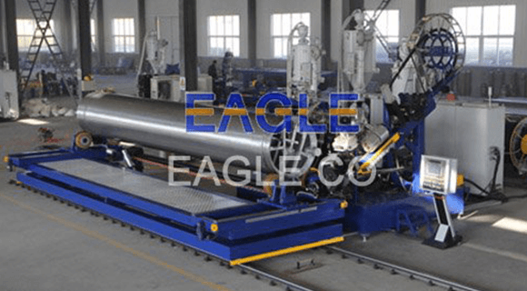 HDPE / PP Profiled Pipe Machine