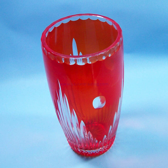 red glass vase-1 (3)