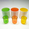  8oz 13oz colorful votive glass candle jar for wedding and decoration