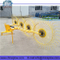 Finger wheel hay rake for tractor