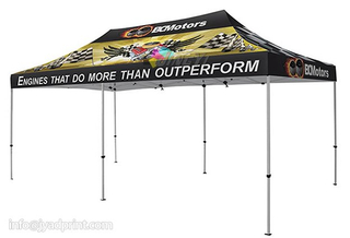 Easy set Up Tent Folding Advertising Large Hexagonal Aluminum Frame Pop Up Car Tent Canopy