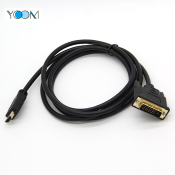  High Quality Micro HDMI To DVI 24+1 Male To Male 