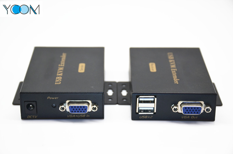 VGA USB KVM Extender sobre un solo Cat5e / 6