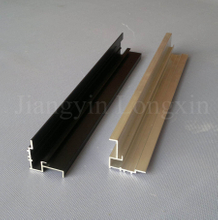 Sliver &amp; Black Anodized Aluminum Profile for Windows