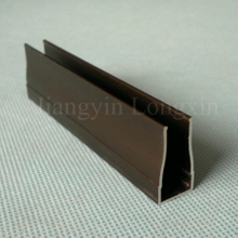 Brown Anodized Aluminum Frame for Windows