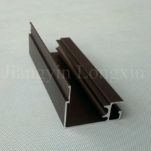 Black Anodized Matt Aluminium Profile for Windows