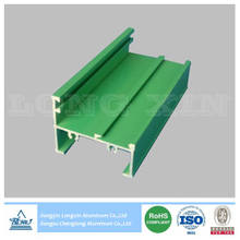 Green Powder Coated Aluminium/Aluminum Profile for Windows