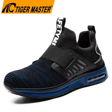 Light Weight Soft Sport Safety Shoes Steel Toe