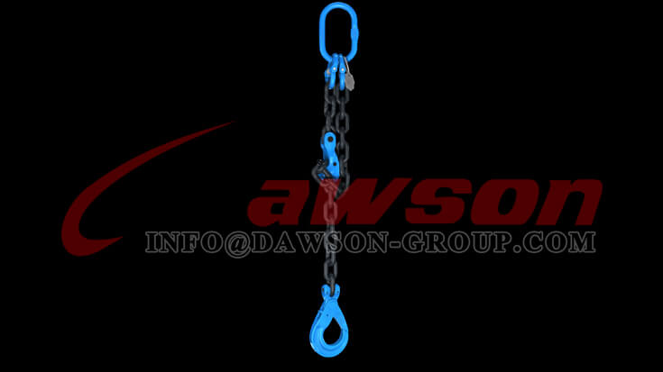 Aplicaci&oacute;n del embrague de cadena de horquilla de acero de aleaci&oacute;n forjado G100 con pasador de seguridad para ajustar la longitud de la cadena - Dawson Group Ltd. - Fabricante de China
