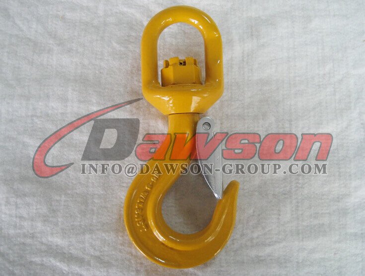 Gancho giratorio G80 con pestillo para eslingas de cadena - Dawson Group Ltd. - Proveedor de China