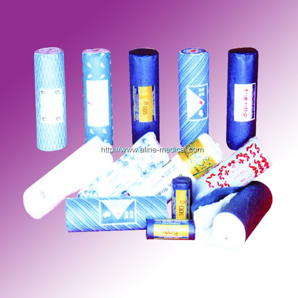 Absorbent cotton roll