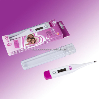 Pen-like digital thermometer