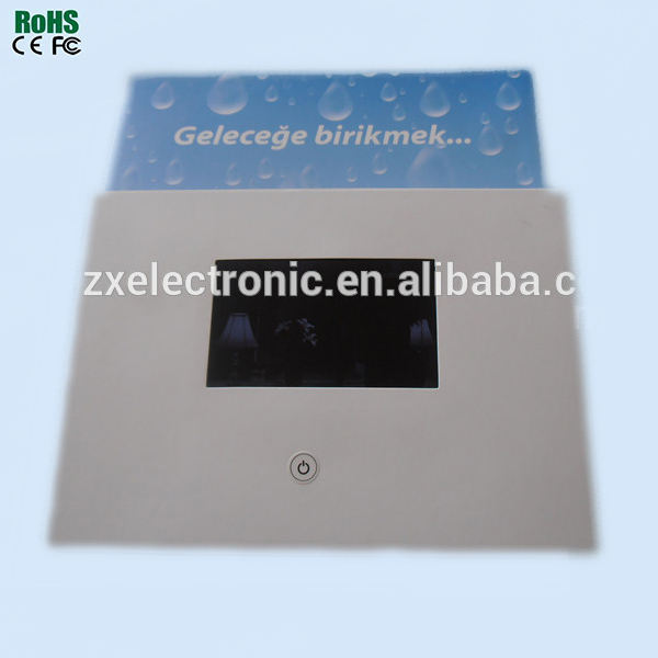 High quality LCD video card chip for video brochures