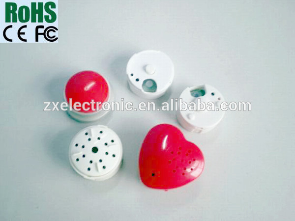 Customized phrase sound modules voice recordable for doll and toy