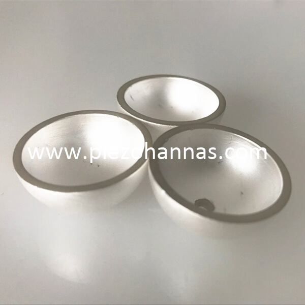 Esferas de cerámica piezo de bajo costo para hidrófono.
