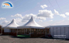Палатка для вечеринок с твердой стеной и прозрачной стеной 20 м со стеной из АБС-пластика