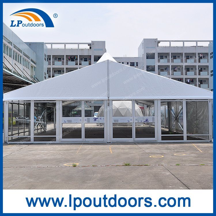 Большая стеклянная палатка из АБС-пластика с высоким пиком