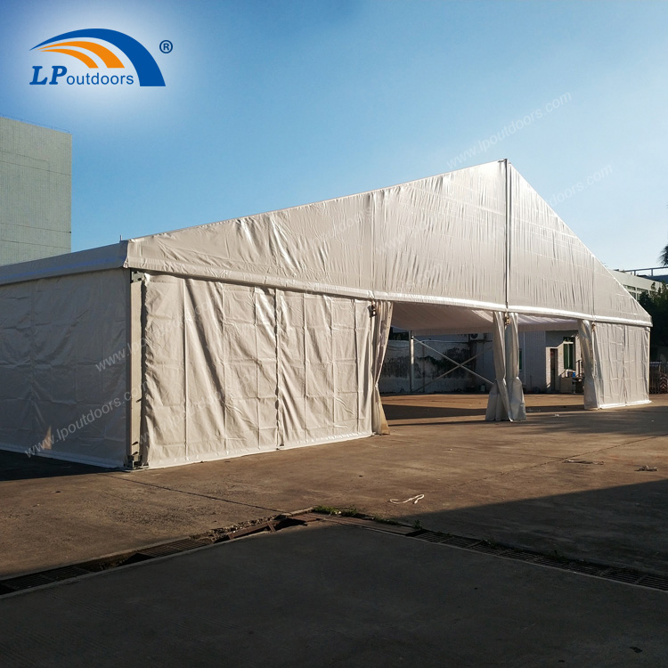 高品质 20m 派对帐篷，带透明窗，适合户外活动