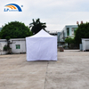 Carpa plegable blanca para feria comercial con dosel plegable al aire libre impresa personalizada de 3x3m