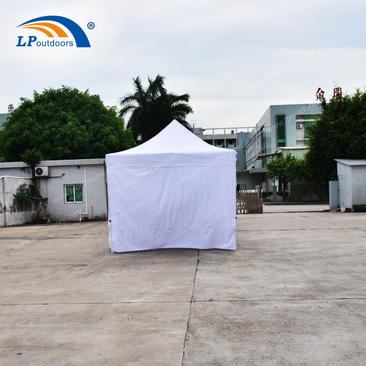 Напечатанная на заказ наружная белая складная палатка с навесом 3x3 м для торговой выставки