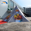 Carpa estrella con exhibición publicitaria personalizada de 10m de fabricación China para alquiler de fiestas