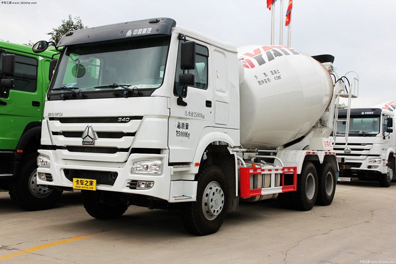 8-10 carro de la mezcla del cemento del mezclador concreto del HP de cbm Sinotruk Howo 6X4 336