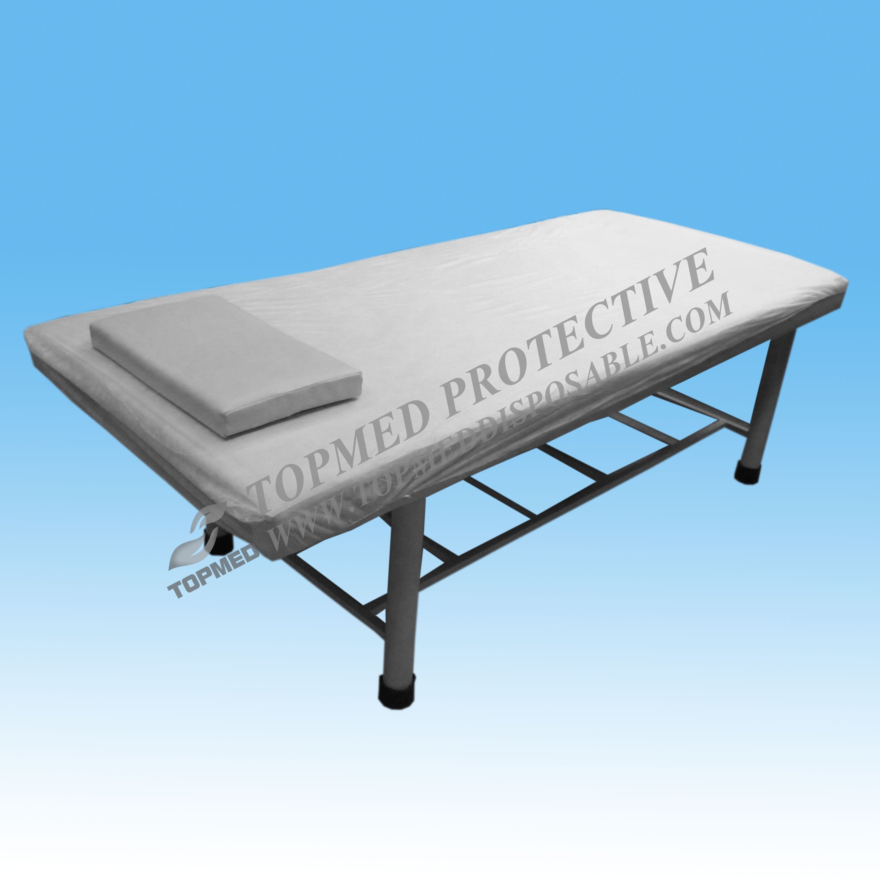 Disposable nonwoven PP/PP+PE/PE waterproof bed cover sheet for hospital