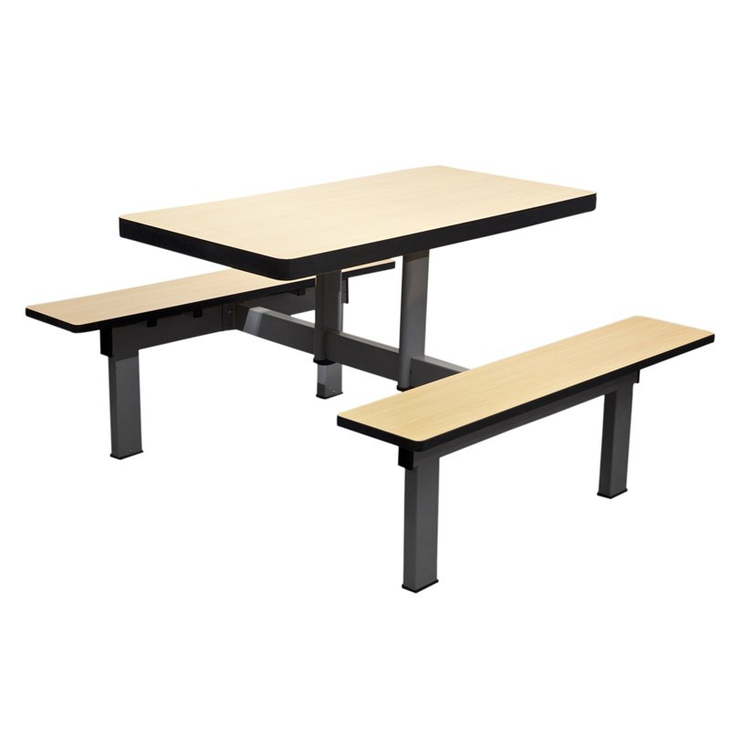 restaurant table and chair 4 seats canteen table (DT-09)