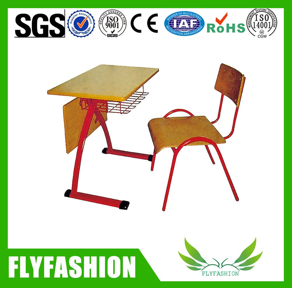 Popular Design School Furniture Single Student Deks And Chair(SF-67S)