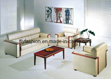 Sofa en cuir moderne of-07 réglé