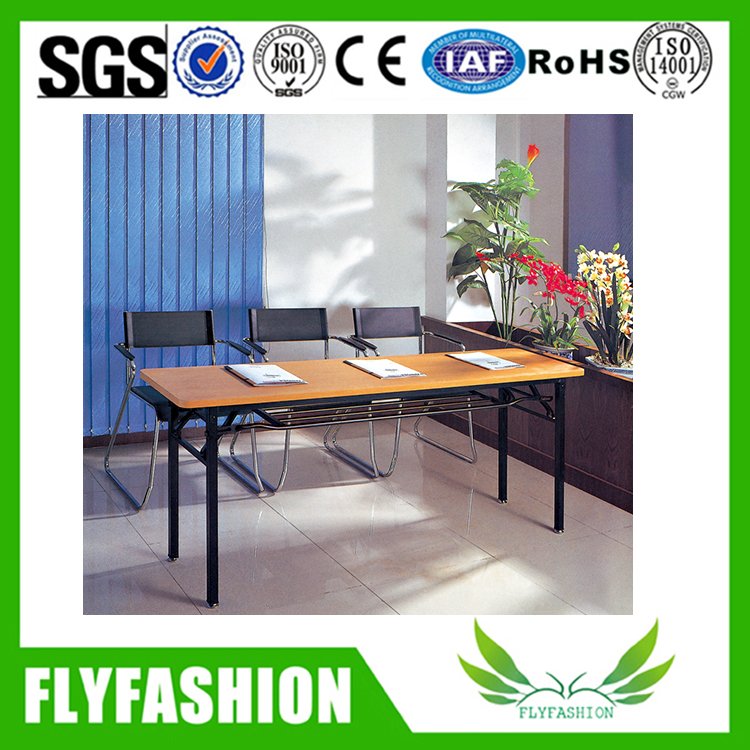 Commercial wood office desk movable foldable training table(CT-62)