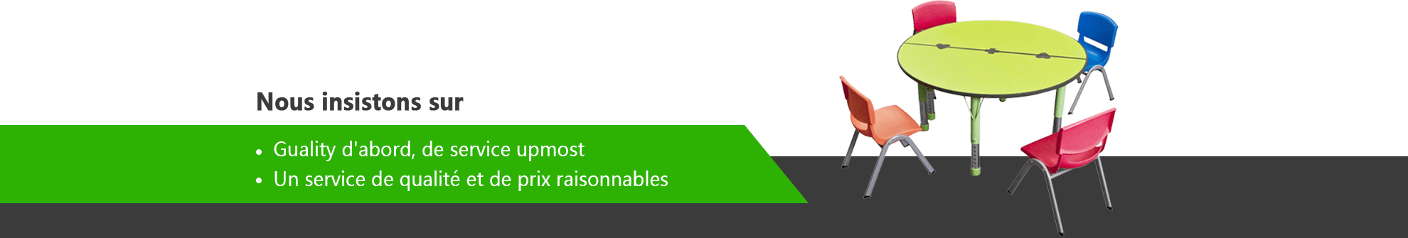 Nous insistons sur