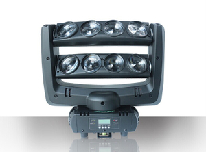 8x10W RGBW 4 IN 1 Infinite LED Disco Light
