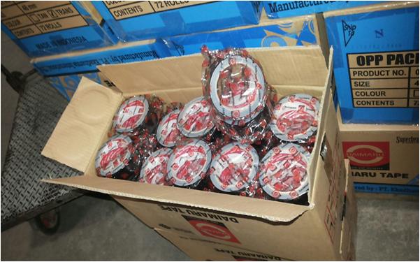 ruban de tissu, ruban adh&eacute;sif d'emballage .JPG