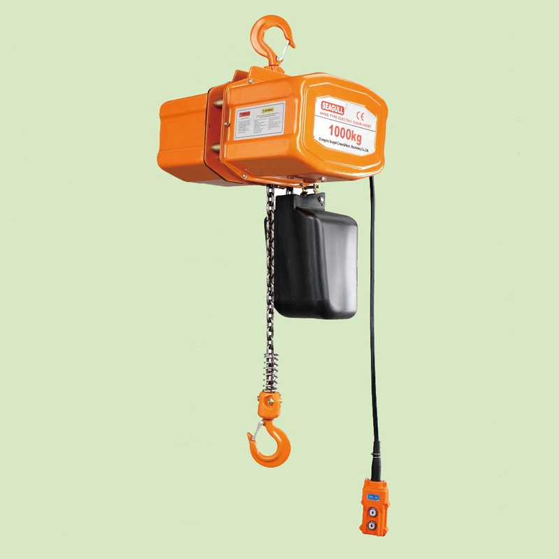 DOUBLE SUSPENDED TYPE THREE PHASE ELECTRIC CHAIN HOIST