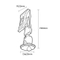 Adhesive Clip On Sign Holder PS04