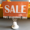 Adhesive Sign Holder With Large Clip PS05