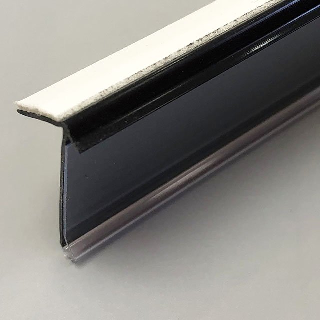 Angled Adhesive Economy Shelf Label Holder H27mm DS010