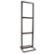 3 Tier 22X28 Floor Sign Frame Stand Black