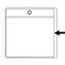 Adhesive Vinyl Pouch For Price Cards and tickets ,Side Load VPSA75