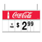 Double Sided Large Sprial Sign Board W/11" H Number Pads W633mmXH480mm