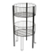 2 Tier Wire Display Baskets Black WB-002