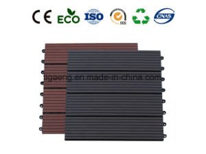 Decking pl&aacute;stico de madera Ffloor del compuesto WPC de la venta caliente/cubierta compuesta WPC del jard&iacute;n