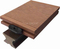 El panel al aire libre compuesto pl&aacute;stico de madera del Decking WPC del suelo del certificado del SGS