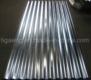 Hdgi lamin&oacute; el azulejo de material para techos galvanizado acanalado del hierro